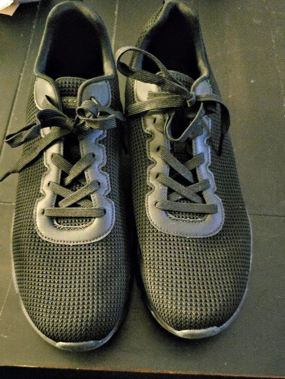 Skechers Bob's Memory Foam Black Sneakers